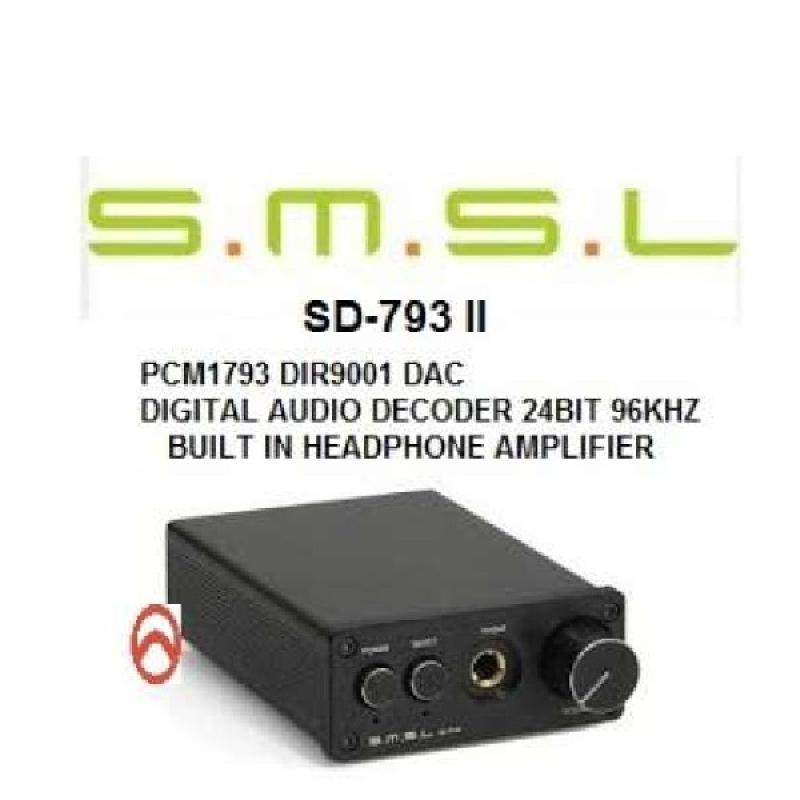 Jual SMSL SD 793 II mini DAC Audio converter headphone amplifie