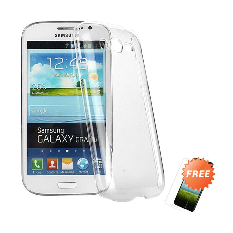 Jual Oem Crystal Hardcase Casing For Samsung Galaxy Grand Duos I9082 Clear Free Tempered Glass Murah Mei 2021 Blibli