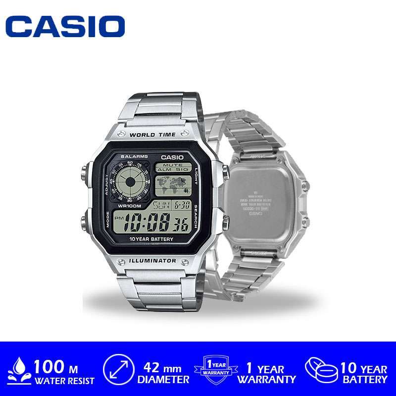 Jual Casio AE-1200WHD-1AVDF Jam Tangan 