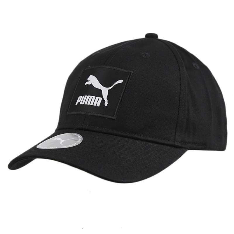 Label Cap Black Topi puma Unisex 022778 