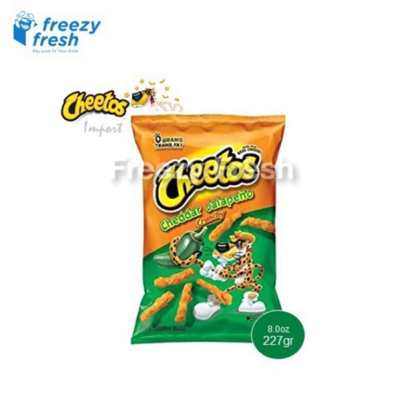 CHEETOS snacks (local & import) - Twist, Rasa Cr-Jalapeno