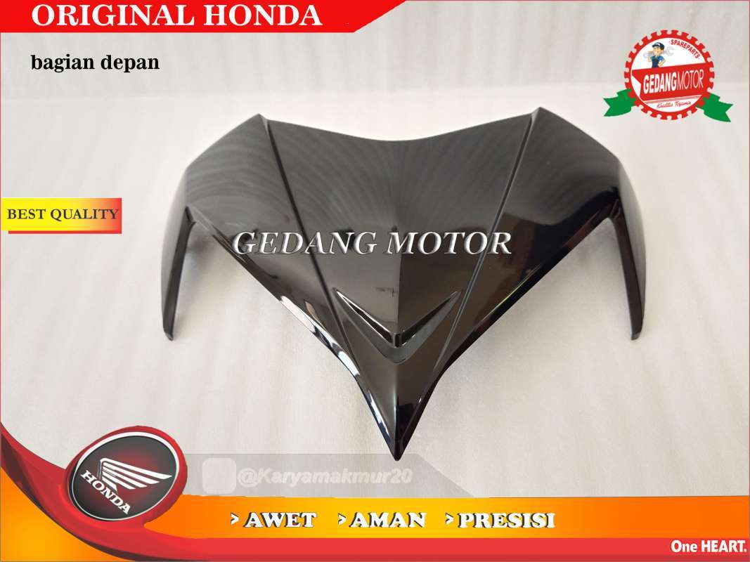Jual VISOR SUPRA X 125 2006 2013 BATMAN DEPAN ORIGINAL AHM 53204