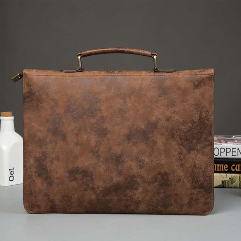 Ultra Thin Retro Briefcase Bag 8733 