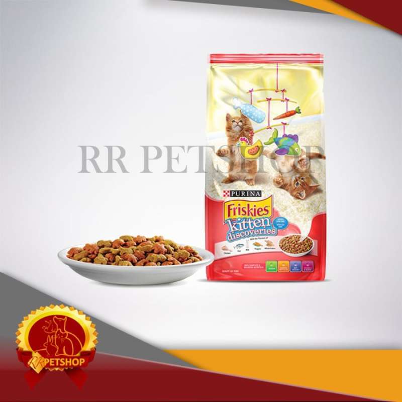 Promo Friskies Kitten Chicken Fish 400gram Diskon 35% Di Seller