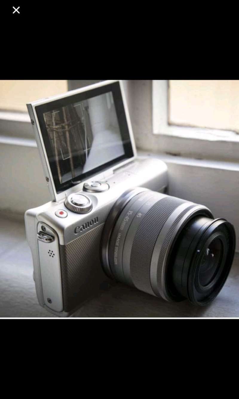 Jual Kamera Canon Eos M100 Putih Di Seller Myorbit Srondol Wetan