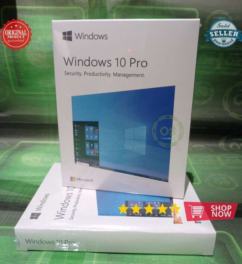 Windows 10 Pro Retail HAV-00060 USB FPP P2 Inglese