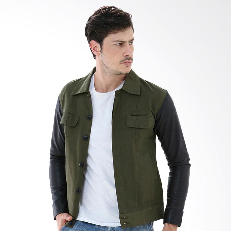 Promo Crows Denim Jacket - Black Green 