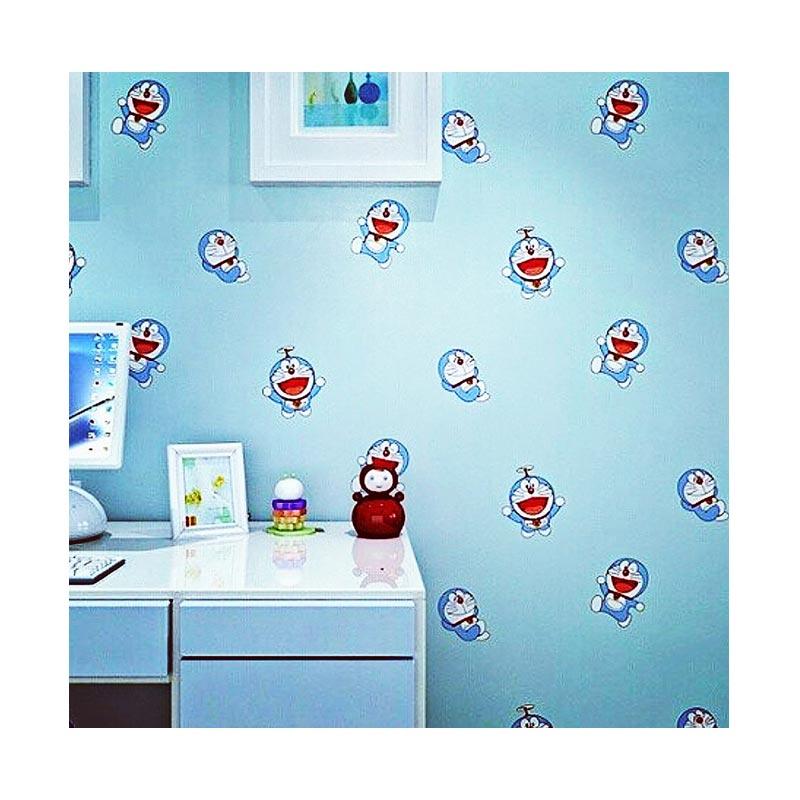 Jual Luxurious Lux 10 88 Prb Motif Doraemon Wallpaper Sticker Dinding Online September 2020 Blibli Com