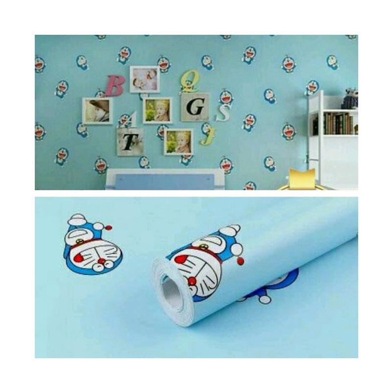 Jual Luxurious Lux 10 88 Prb Motif Doraemon Wallpaper Sticker Dinding Online September 2020 Blibli Com