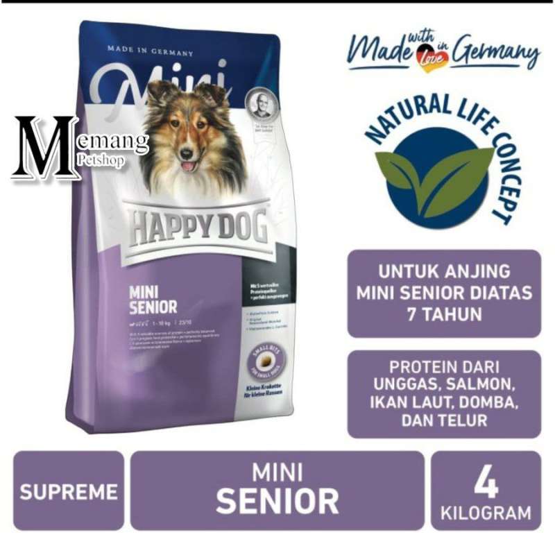 Happy dog mini senior clearance