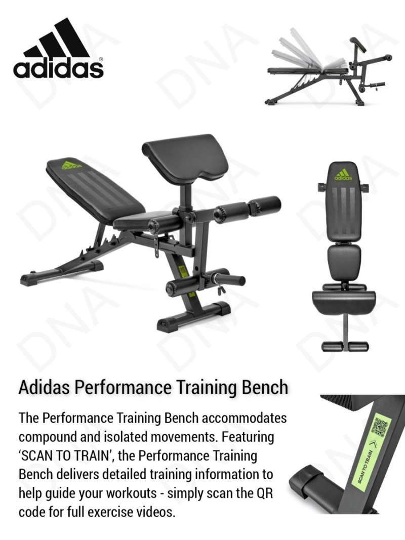 Jual Performance Training Bench ADIDAS ORIGINAL di Seller DNA