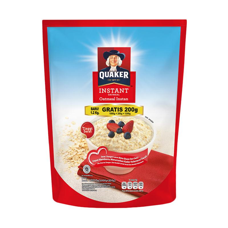Jual Quaker Instant Oatmeal Cereal Value Pack 1 2 Kg Murah Mei 2021 