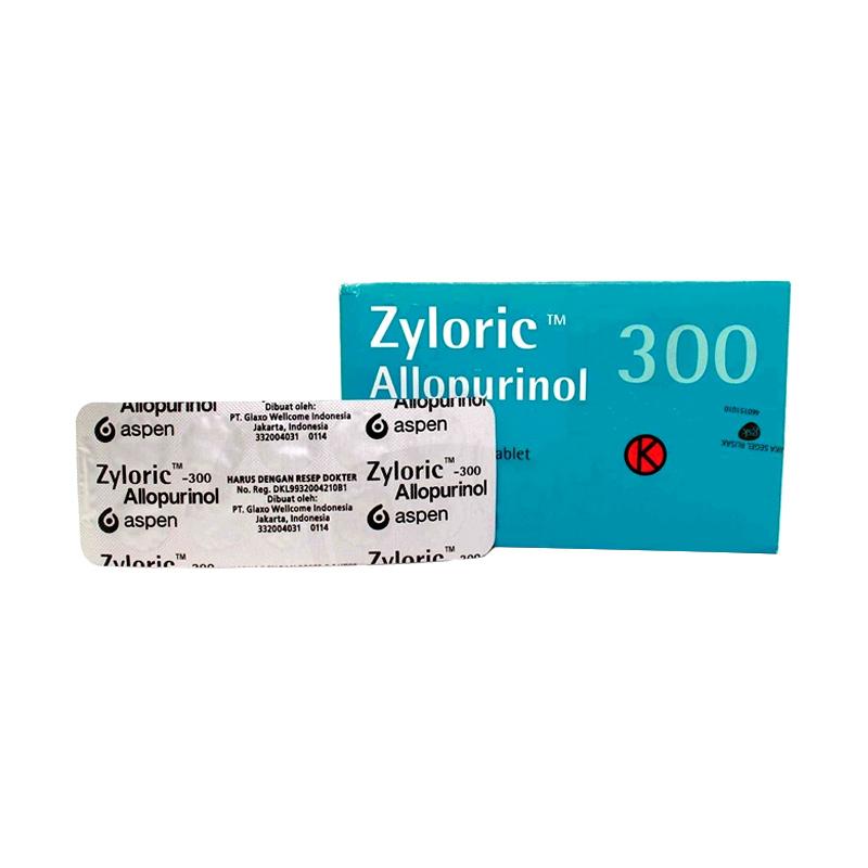Jual Zyloric 300 Mg Obat Kesehatan 10 Tablet Online Agustus 2020