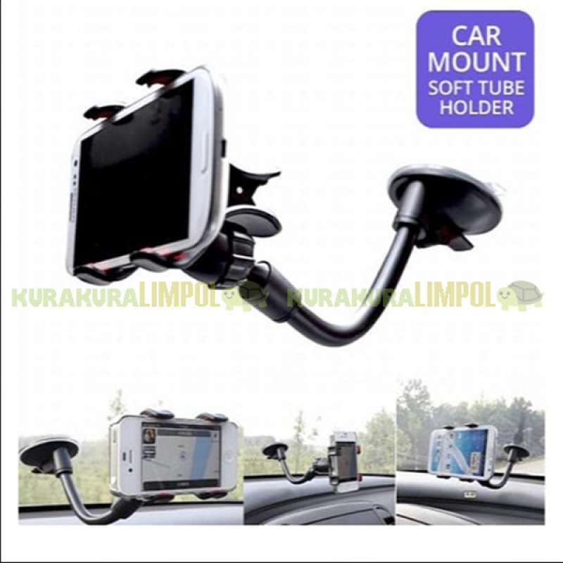Universal car Holder Soft Tube mobile Holder/car Mount /car Mobile