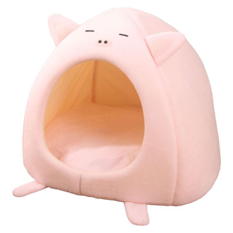 Promo Cute Cartoon Pet Bed Cat Dog Nest Bed Kennel Warm Comfortable Pet  Sleeping Pig L Diskon 23% di Seller Homyl - China | Blibli