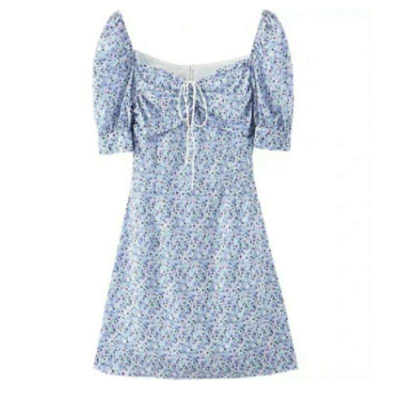 Jual SHEIN Ditsy Floral Scoop Neck 