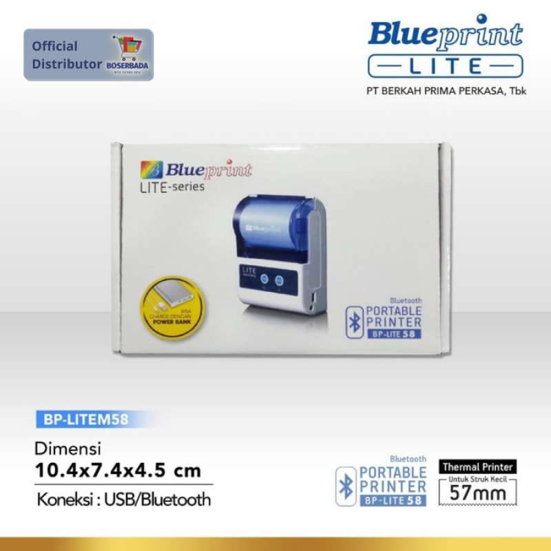 Jual BLUEPRINT LITE - BPLite 58 Thermal Label Resi Printer ...