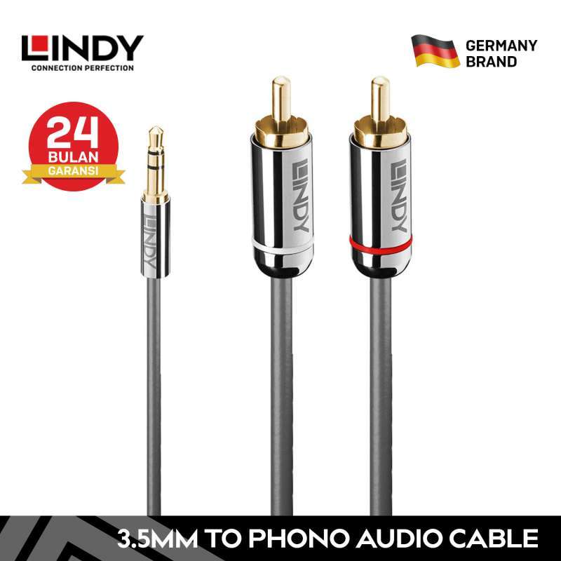 Jual LINDY 35334 2M Kabel Aux Audio 