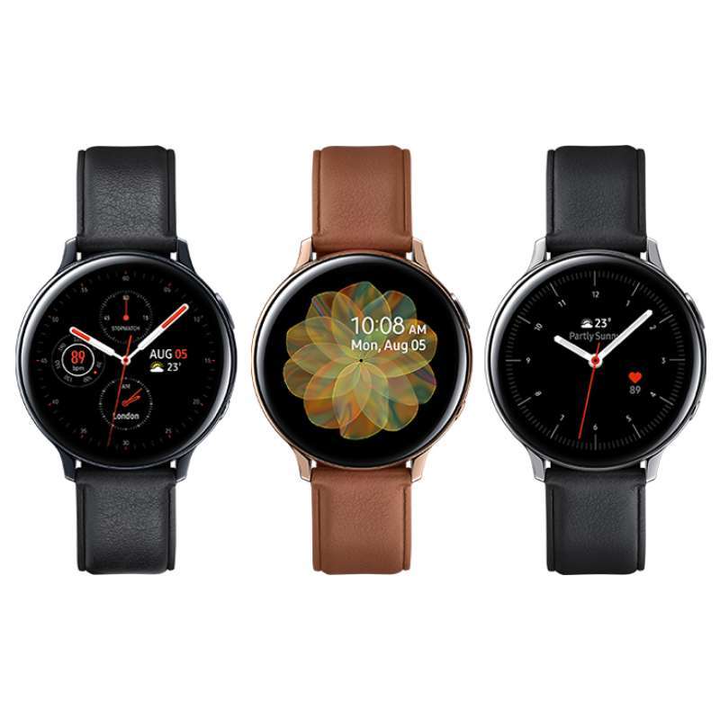 Samsung stainless steel smartwatch