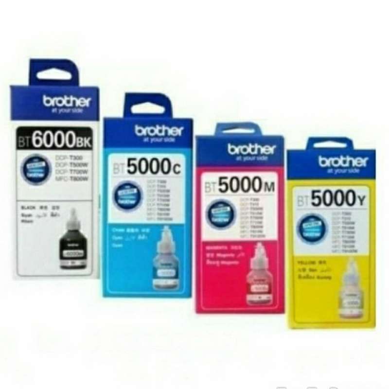 Promo Tinta Brother DCP T310 T510 T 710 W MFC T810 T910DW 1 Set C,M,Y-  Hitam di Seller KYARA STORE - Kota Jakarta Barat, DKI Jakarta | Blibli