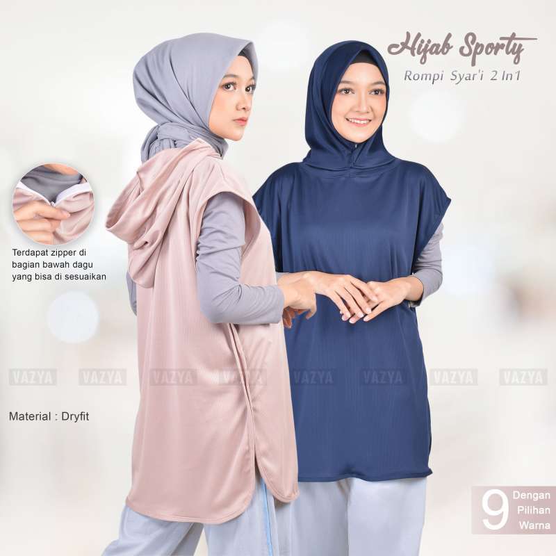baju nge gym wanita hijab