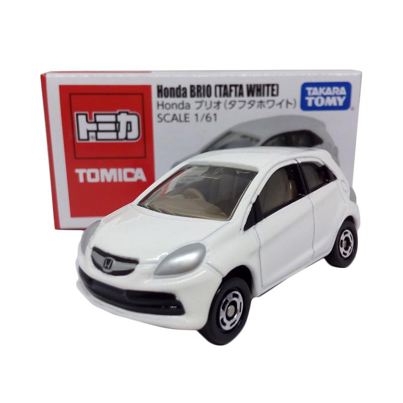 Jual Takara Tomy Tomica Honda BRIO Tafta White Diecast - Putih Online - Harga & Kualitas