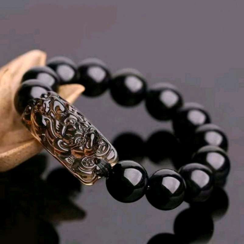 Gelang feng online shui obsidian original