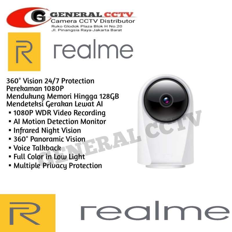 Realme 360 Video Recording Camera Mi Home Security Camera 360