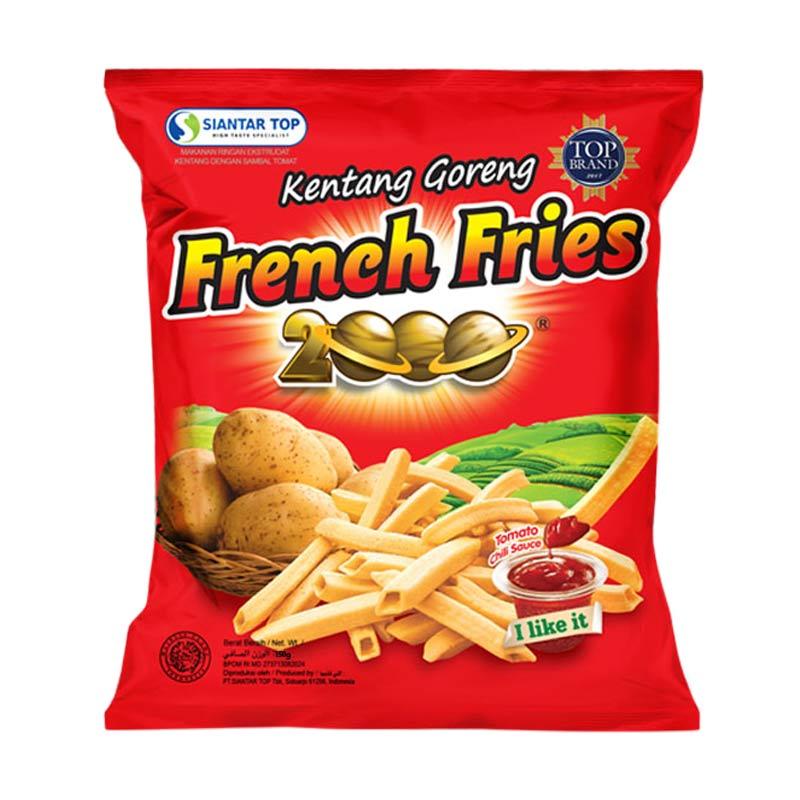 Jual Siantar Top French Fries 2000 Snack 150 G 20 Pcs Terbaru Desember 2021 Harga Murah Kualitas Terjamin Blibli