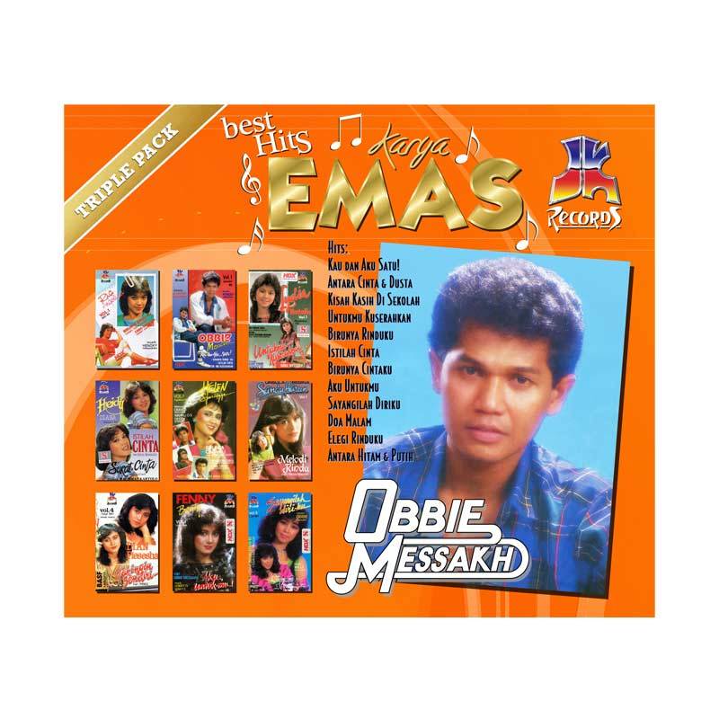 Jual JK RECORDS Obbie Messakh Best Hits Karya Emas CD Musik ...