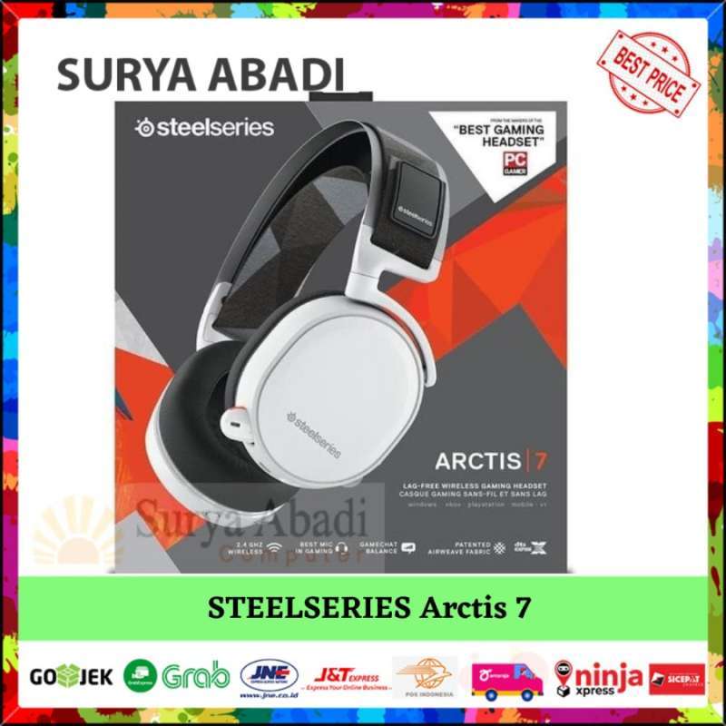 Jual HEADSET Steelseries Arctis 7 Black 
