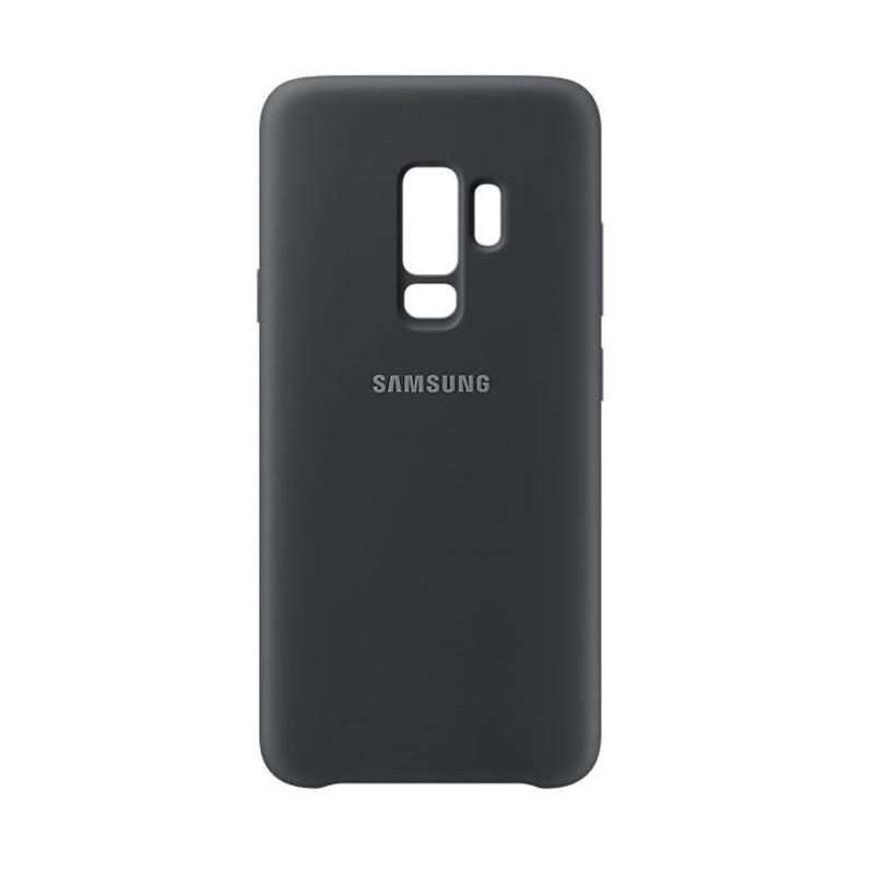 Jual Samsung Silicone Cover Samsung Galaxy S9 Plus Hitam