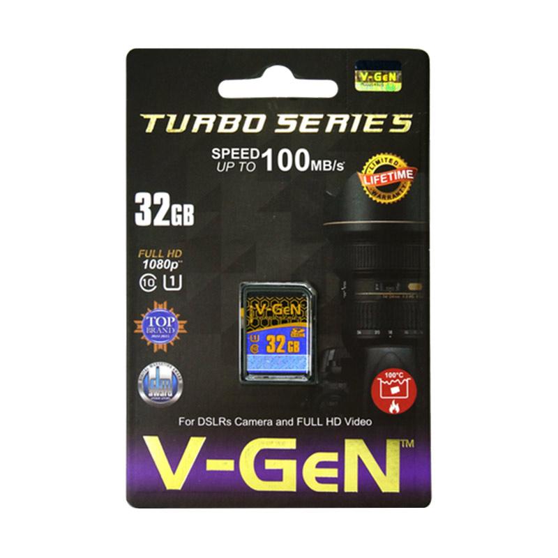 Jual V Gen Sd Card Turbo Series Sdhc Memory Card For Kamera Dslr 32 Gb Online November 2020 Blibli