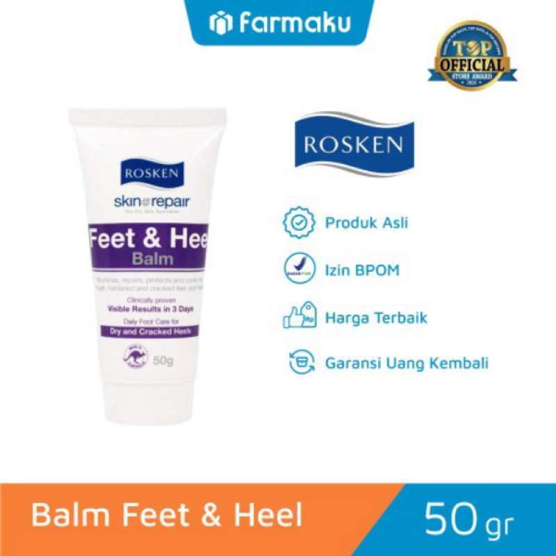 Jual Rosken Balm Feet Heel 50 G Di Seller Farmaku Flagship Store