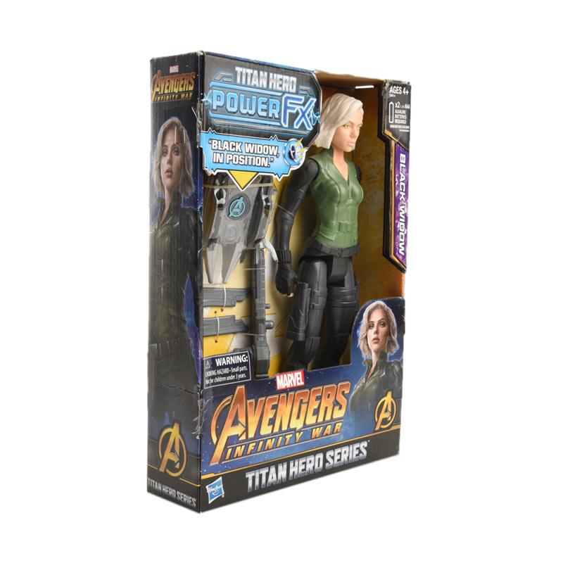 Infinity War Titan Hero Power FX Black Widow Hasbro E0614 Marvel Avengers