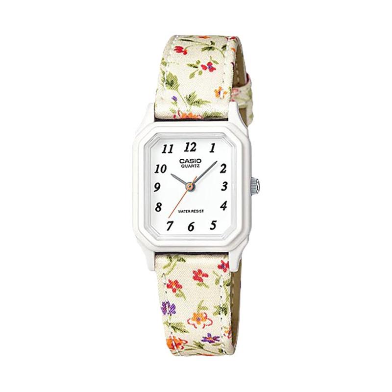 Jual FS CASIO General LQ 142LB 7BDF Flower Jam Tangan Wanita di