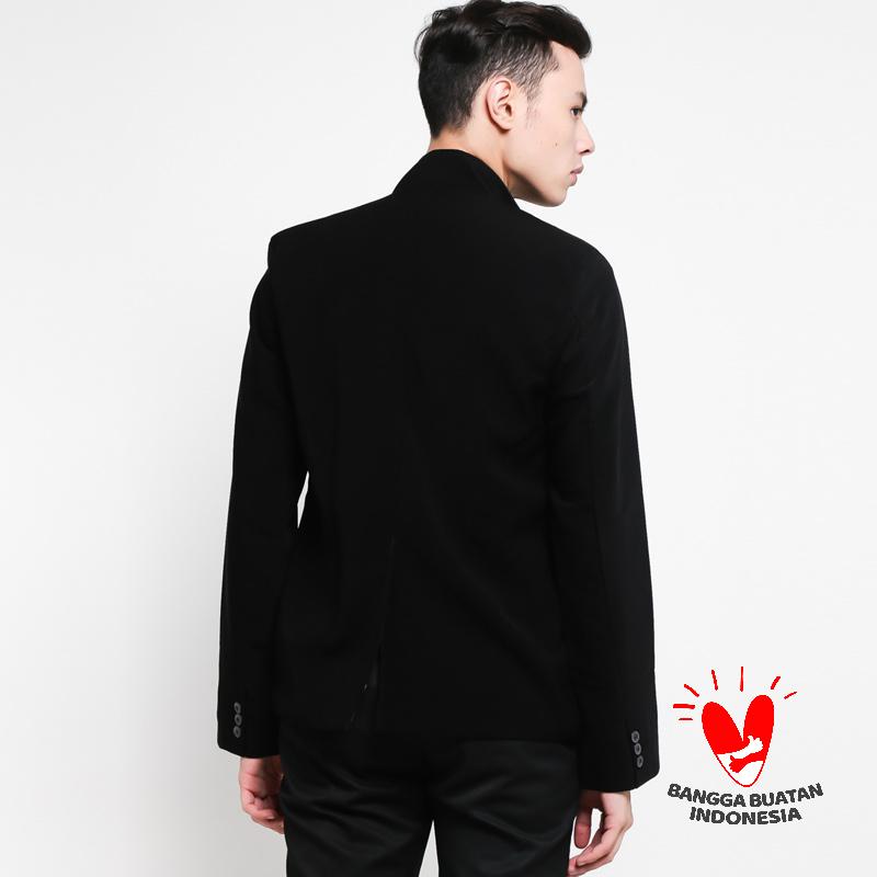 Jual Grosirjaket Korean Style Jas Blazer Casual Pria Hitam