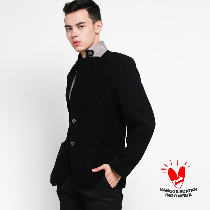 black blazer without collar