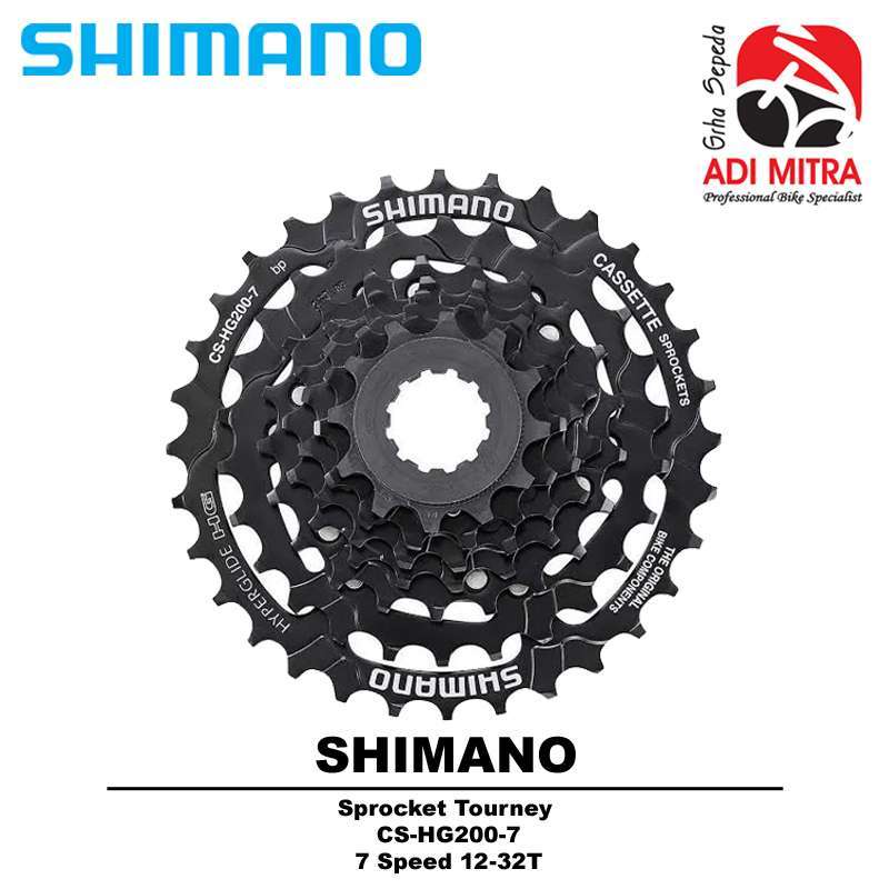 Speed Cshg200 Shimano Tourney CS-HG200-7 Cassette Sprocket Speed
