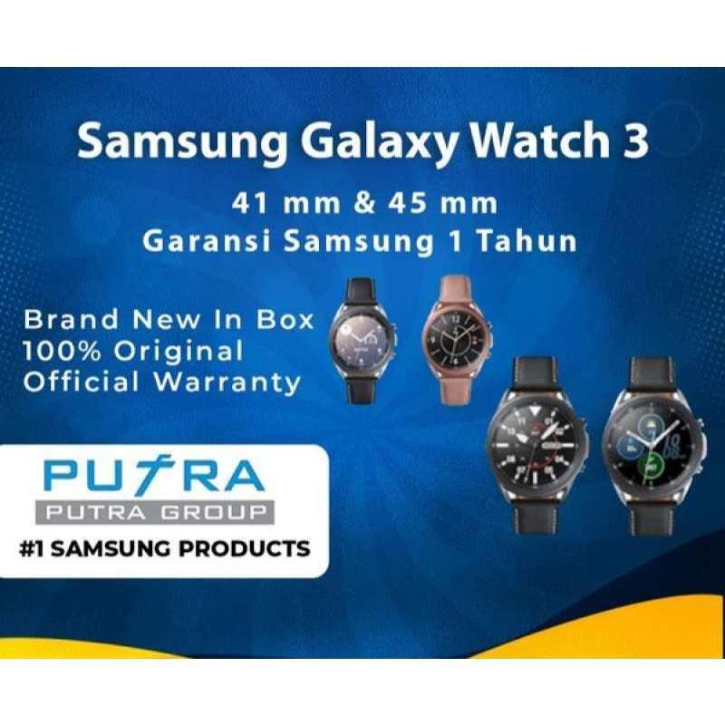Promo (Resmi) Samsung Galaxy Watch Active 3 45Mm 41Mm 45 41 Garansi 1 Tahun  di Seller HoliDick - Kota Jakarta Barat, DKI Jakarta | Blibli