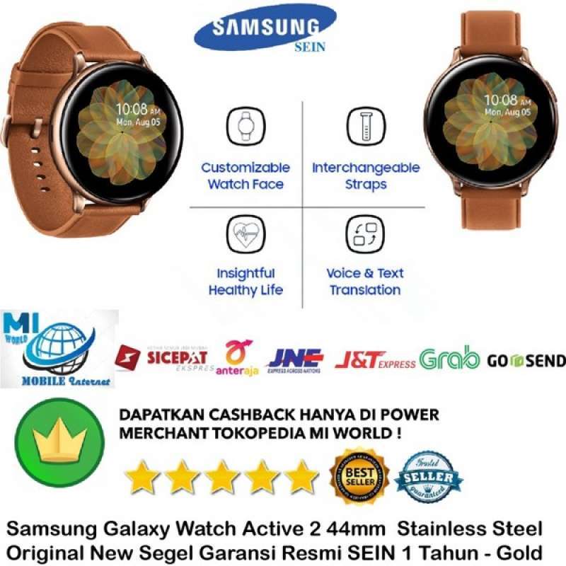 Samsung Watch Active 2 44Mm Aktif 44 Mm 