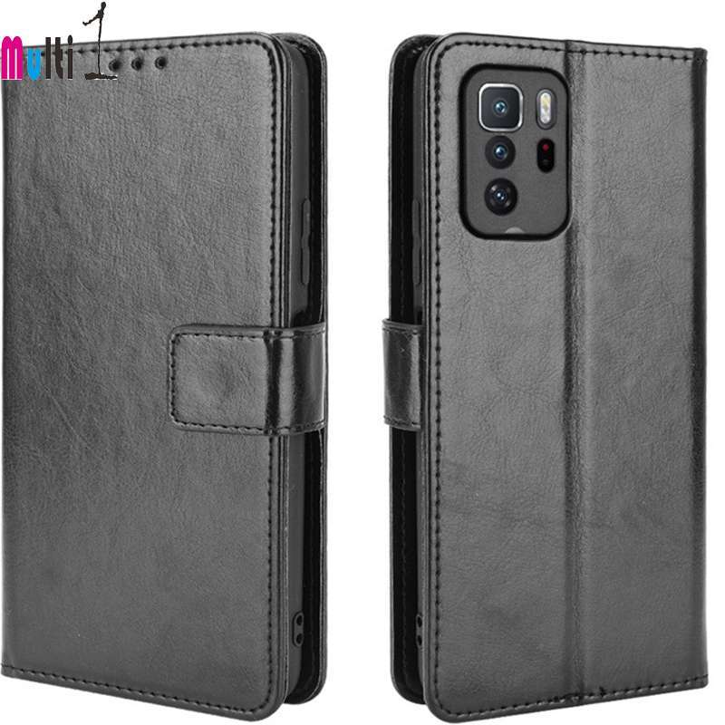 Leather Case Xiaomi Poco X3 GT- Xiaomi Note 10 Pro 5G Flip Cover Case