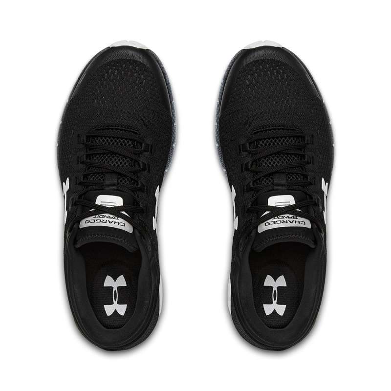 under armour women's black tennis shoes