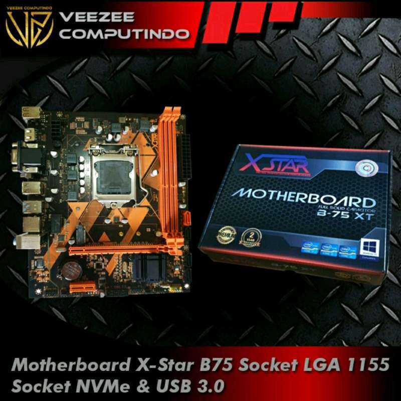 Motherboard Xstar Motherboard X-Star H61 LGA 1155 NEW NVMe Lazada