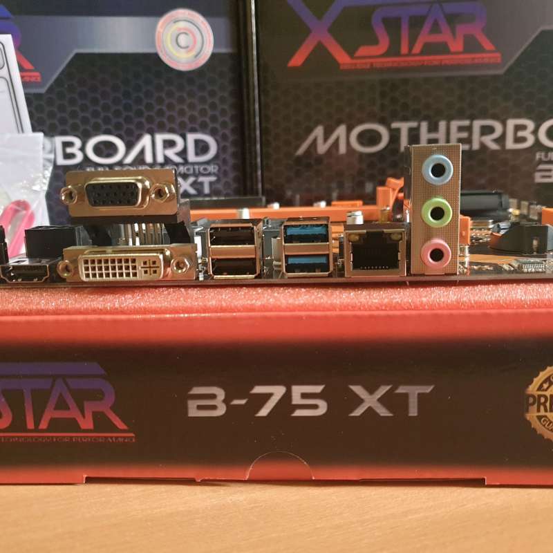 Promo Motherboard Mainboard Mobo X-star B75 M2 Nvme Socket Lga