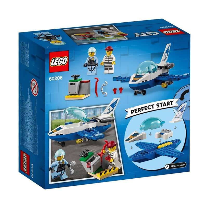 lego police airplane
