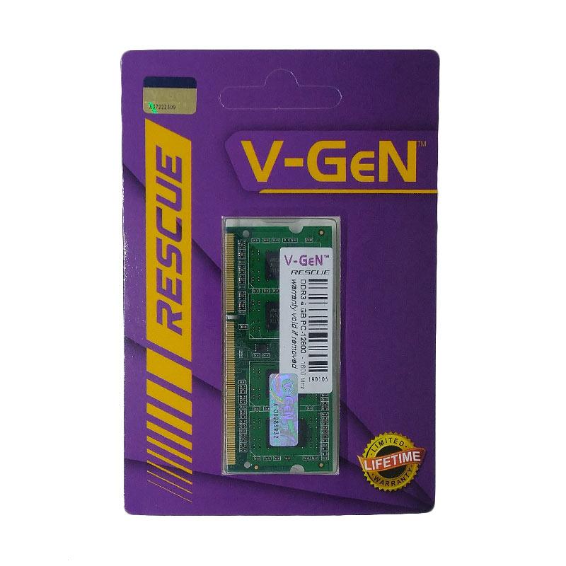Jual V Gen Rescue Sodimm Memory Ram For Notebook Green 4gb Ddr3 Pc12800 1600mhz Online November 2020 Blibli