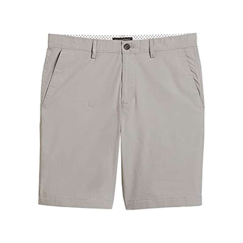 Aiden Slim Stretch Summer Shorts Grey 