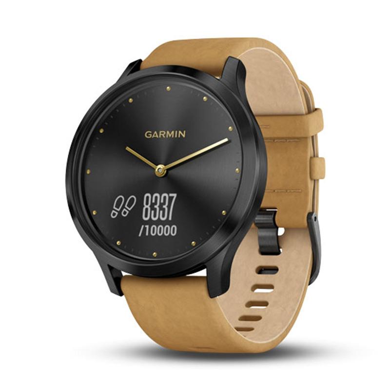 vivomove hr rose gold suede