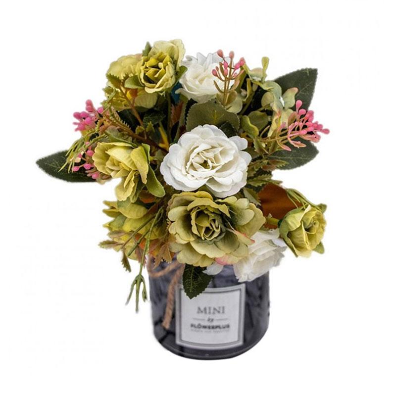 Jual Bluelans Rose Fake Plant Wedding Party Restaurant Hotel Home Decor Artificial Flower 1 Pc Online Oktober 2020 Blibli Com